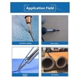 thumbnail image 4 of 4pcs/Set 8mm Round & Triangular Speed Welding Nozzle Tacking Nozzle for Hot Air Welder Torch Welding, 4 of 5