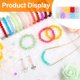 thumbnail image 3 of 200 cuentas de vidrio redondas para hacer pulseras de joyería, 10 colores, 8 mm, cuentas de jade imitativas, cuentas de vidrio craquelado, cuentas de piedras preciosas de cristal para hacer pulseras,, 3 of 6