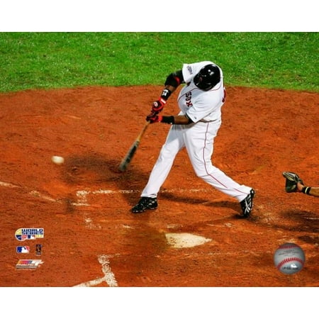 David Ortiz Game One of the 2007 Major League Baseball World Series Photo Print