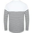 thumbnail image 2 of Front Row Mens Long Sleeve Breton Stripe T-Shirt, 2 of 4