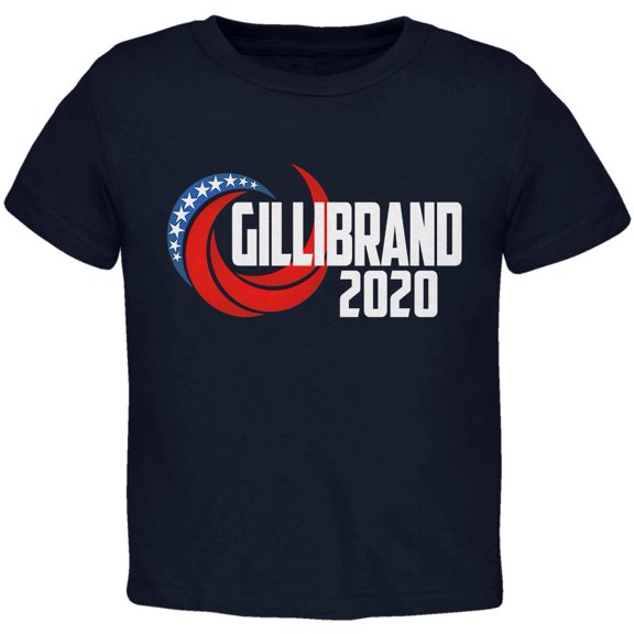 Presidential Election 2020 Kirsten Gillibrand Swoosh Toddler T Shirt Navy 2T