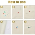 thumbnail image 4 of 6000PCS Flat Sequin Paillettes 6 Colors Rectangle Loose Paillette 10.5x4mm Assortment PVC Large Sequins and Spangles for Garment Embroidery Applique Knitting Arts Crafts Colorful, 4 of 6
