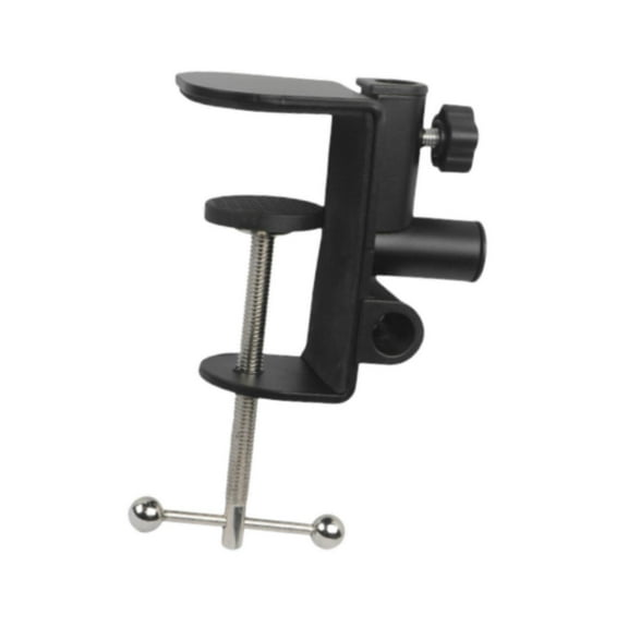 C Clamp Phone Holder Pad Stand Durable ABS Construction Adjustable Desk Mount for Office and Home Use