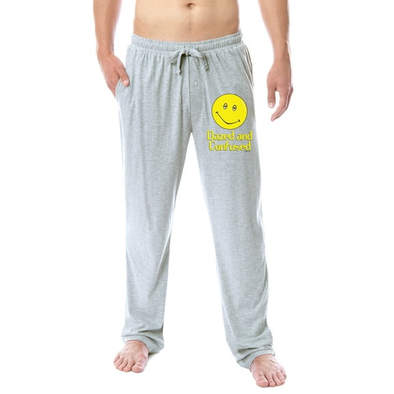Dazed and Confused Mens' Film Movie Logo Smiley Face Sleep Pajama Pants