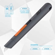 Slice Pen Cutter with Retractable Ceramic Safety Blade, 3-Position Manual Slider