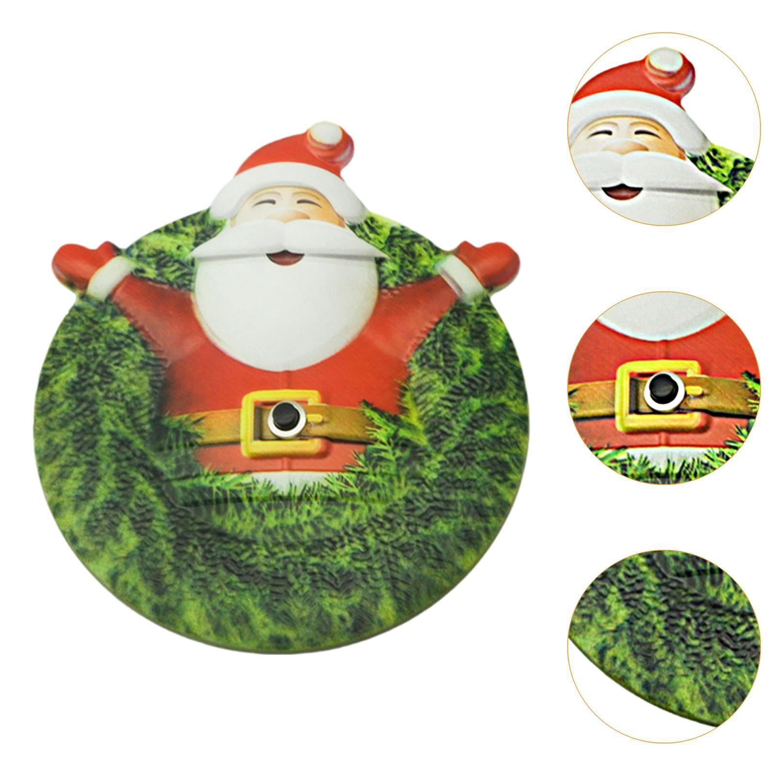 TISHITA Santa Claus Door Chime Easily Install Entry Chime Christmas Decoration Push Button Door Bell for Office Bedroom Gate