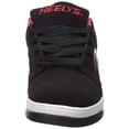 thumbnail image 2 of Heelys Voyager Zapato de Tenis para Hombre Negro/Rojo 9 M US, 2 of 5