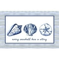 thumbnail image 3 of Gaynor, Janice 18x13 Black Modern Framed Museum Art Print Titled - Every Seashell Has A Story, 3 of 5