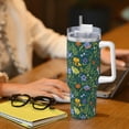 thumbnail image 6 of Pofeuu Forest Flora And Fauna Print 40oz Ice Bully With Handle And Straw Stainless Steel Vacuum Insulated Cup And 2 In 1 Straw Lid, 6 of 8