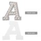 thumbnail image 3 of BESTYASH 26Ud Letras Autoadhesivas Con Rhinestone Y Para Manualidades En Tela, 3 of 6