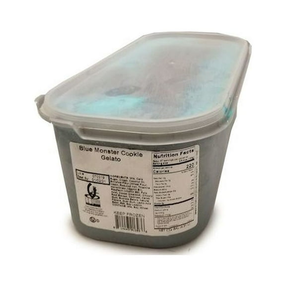 GS Gelato Blue Monster Cookie Gelato, 4.31 Liter