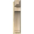 thumbnail image 2 of Ekena Millwork 8"W x 22"D x 34"H Imperial Rough Sawn Craftsman Outlooker, Douglas Fir, 2 of 4