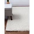 thumbnail image 2 of Super Area Rugs, Cozy Plush Solid Gray Shag Rug , 5' X 8', 2 of 5