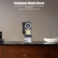 thumbnail image 4 of Resin Telephone Creative Retro Telephones Cafe Bar Window Decorative Home Decoration Props, 4 of 8
