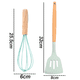 thumbnail image 2 of Juego de utensilios de cocina de silicona, juego de utensilios de cocina resistentes al calor con mangos de madera de 2 piezas, juego de herramientas de cocina, 2 of 5