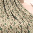 thumbnail image 3 of Beige Bigfoot and Forest Pattern Blanket,Comfortable Soft Lamb Wool Throw Blanket,All Season,Warm Lightweight Blankets for Sofa Bed Couch Living Room Chair,40"x50", 3 of 4