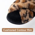thumbnail image 5 of RockDove Women’s Faux Fur Cross-Band Slide Slipper, 5 of 6