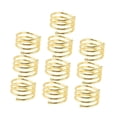thumbnail image 3 of 10 servilleteros, anillos porta servilleteros, vajilla única, decoración de mesa Oro, 3 of 9