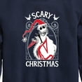 thumbnail image 3 of The Nightmare Before Christmas - Jack Scary Christmas - Toddler And Youth Crewneck Fleece Sweatshirt, 3 of 5