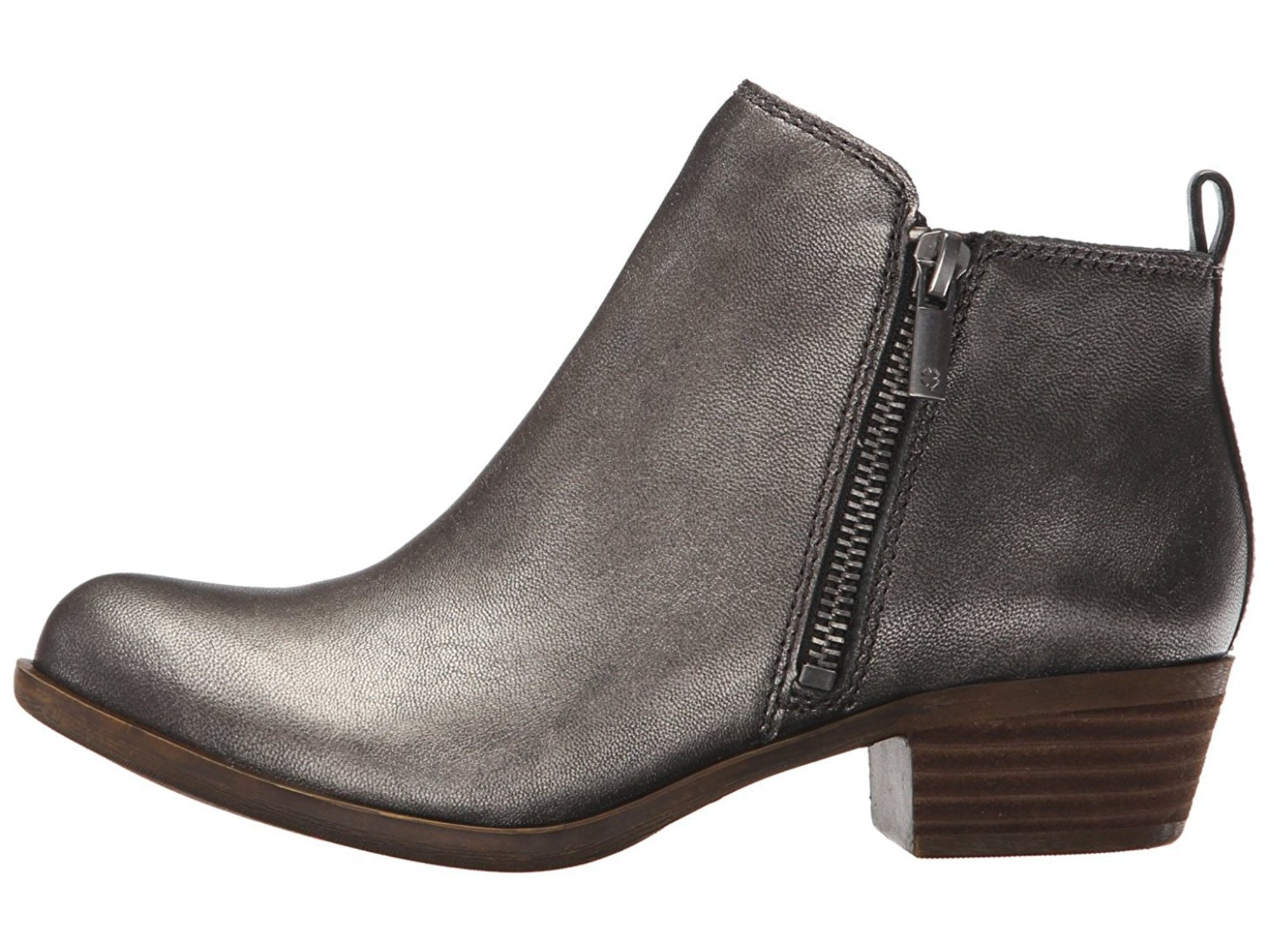lucky brand basel bootie suede