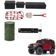 thumbnail image 4 of RC Car Decorative Tool, Metal Shovel Oil Barrel RC Car Decoration Tool, High Simulation Remote Control Car For RC Model Car Black,Red, 4 of 8