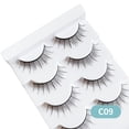 thumbnail image 1 of Pestañas postizas largas y dramáticas para mujeres, pestañas postizas esponjosas, cómodas y naturales suaves, 1 of 5