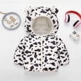 thumbnail image 2 of Baby's Padded Jacket with Hood Cute Cartoon Cotton Coats Toddler Boys Girls Winter Winter Warm Outerwear Soft Cotton Padded Jacket Cute Bear Ears Jacket, 2 of 4
