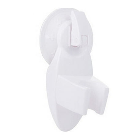 

2pcs Bathroom Strong Attachable Shower Head Holder Movable Bracket Powerful Suction Shower Seat Chuck Holder White