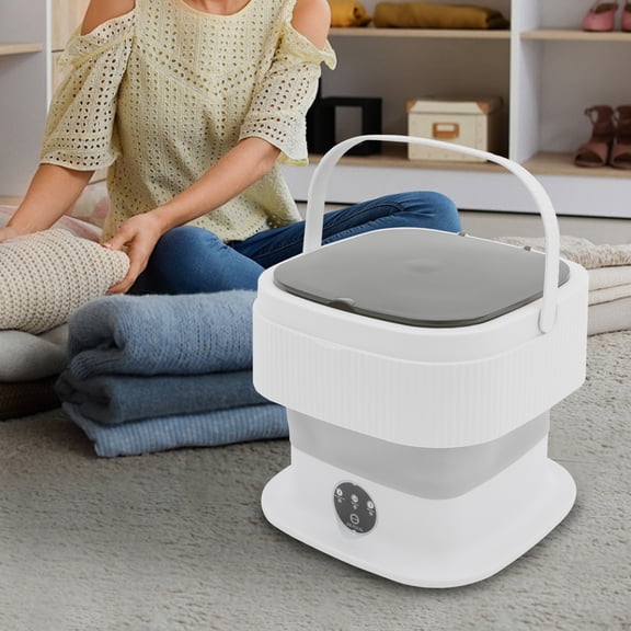 10L Foldable Washing Machine,Portable Washing Machine, Mini Washing Machine