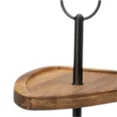 thumbnail image 2 of Botanero de Madera y Metal de 2 Niveles - Crown Baccara, 2 of 4