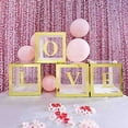 thumbnail image 4 of BalsaCircle 4 Gold 5" Letter K Cardstock Stickers Backdrop Wall Party Decorations, 4 of 8