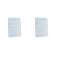 thumbnail image 3 of Matsuzay Vientre Banda Trimestre Pantalones Extensor Elasticidad Ajustable Rectángulo blanco blanco 2Conjunto, 3 of 6
