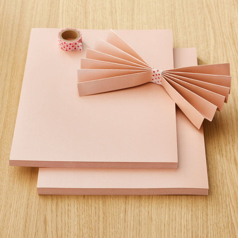 Rose Gold Shimmer 8.5 x 11 Cardstock Paper by Recollections