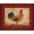 thumbnail image 2 of Gladding, Pamela 18x15 Black Ornate Wood Framed with Double Matting Museum Art Print Titled - Gallo Dorato, 2 of 4