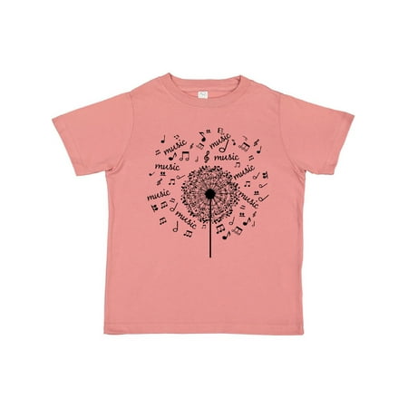 

Inktastic Music Dandelion Musical Gift Gift Toddler Boy or Toddler Girl T-Shirt