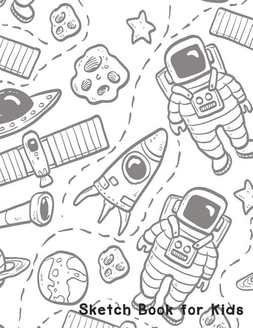 Sketch Book for Kids Blank Drawing Book Paper Sketching, Blank Paper