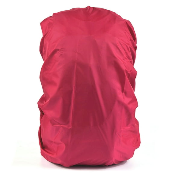 BRIGHTFUFU Mochila impermeable Mochila Funda para lluvia Bolsa Funda impermeable para paquete 35L (Rojo)