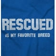 thumbnail image 2 of Rescued Favorite Breed Animal Lover Hoodie Sweatshirt Women Men Brisco Brands M, 2 of 6