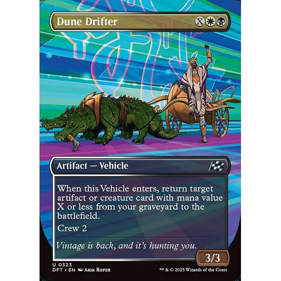 MtG Aetherdrift Uncommon Dune Drifter (Revved Up) #323
