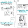thumbnail image 3 of Universal Baby Monitor Holder Longer White Flexible Silicone Baby Camera Stand, 3 of 4
