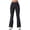 Black, variant on ValueVibe Flare Leggings for Women High Waisted Stretch Yoga Pants Soft Bootcut Workout Leggings, Black XL