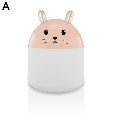 

Yiexson Mini Humidifier Night Light Function Rabbit Mini Air Humidifier Cute For Baby Wh Clean to Ideal Humidifier Quiet A5Y5