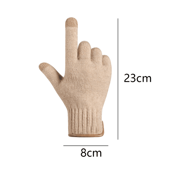 Guantes Térmicos Con Pantalla Táctil Para Hombre Y Mujer - Forro Polar Suave, Antideslizantes, Elásticos - Invierno Cálido