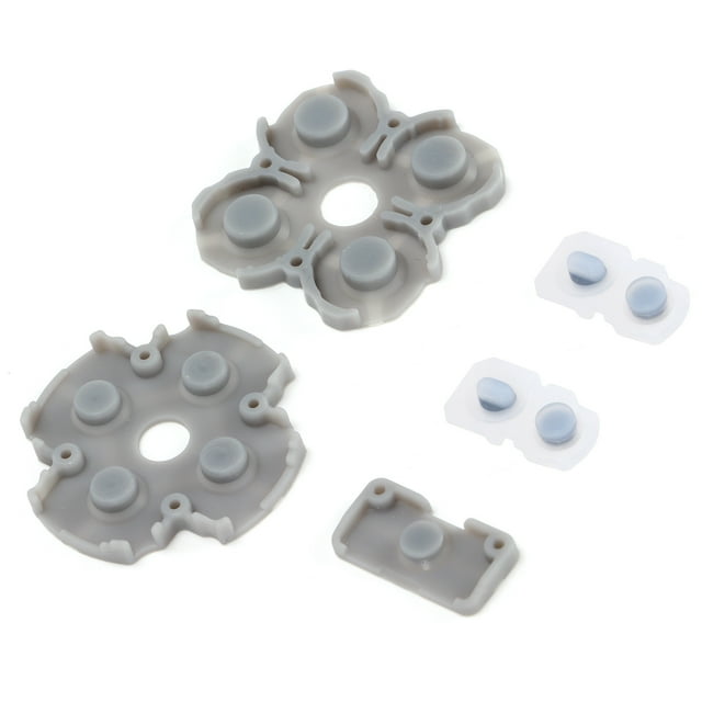 Spptty Tampons en Caoutchouc Conducteur en Silicone pour Manette, Boutons de Poignée, Pièce de Réparation et de Remplacement pour PS5, Tampon en Caoutchouc Conducteur pour PS5, Tampons de Remplacement pour Manette