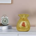 thumbnail image 1 of Xingzhi Creative Flower Vase Home Decor Money Bag Shape Party Resin Craft Bank S, 1 of 9