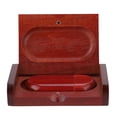 thumbnail image 3 of Disco U Nikou Unidad flash USB de madera de palisandro ovalada personalizada, 3 of 9