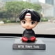 thumbnail image 5 of (Bulletproof Youth League) 4 pcs Character Set of Action Figures Toys，Mini Figurines Dolls Birthday Party Supplies Car Desktop Birthday Decorations, 5 of 5