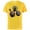 Yellow, variant on Marvel Ant-Man and the Wasp: Quantumania Scott Hope Cassie - Short Sleeve Cotton T-Shirt for Adults - Customized-White