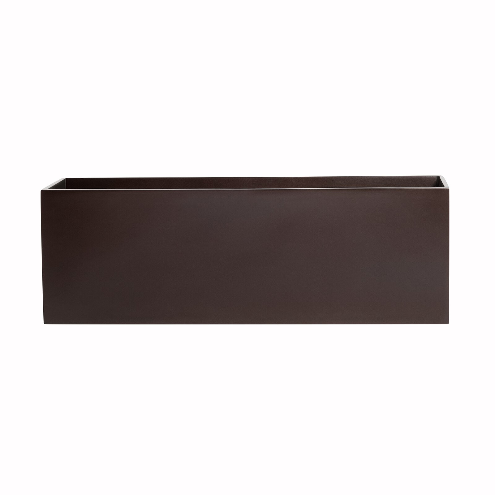 Hedrick Fiberglass Planter Box, Weather Resistant, 12'' H x 36'' W x