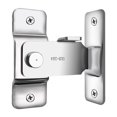 thumbnail image 2 of Likrtyny Acero Inoxidable 90 Grados Cerradura Puerta Corrediza Ángulo Recto Seguridad (L), 2 of 2